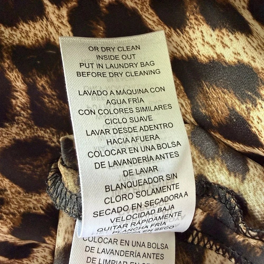 Michael Kors Leopard Sleeveless Cowl Neck Maxi Dress M MK Hardware Animal Print